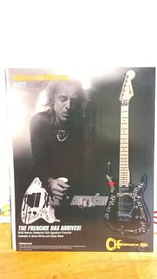 WARREN DIMARTINI CHARVEL FRENCHIE GUITARS PRINT AD 11 X 8.5  d3