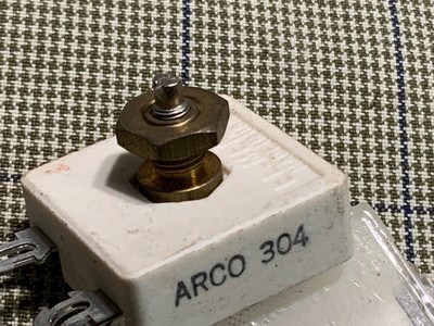 LOT OF 3 PIECES 304 ARCO CAPACITOR 115PF 250V VARIABLE TRIMMER