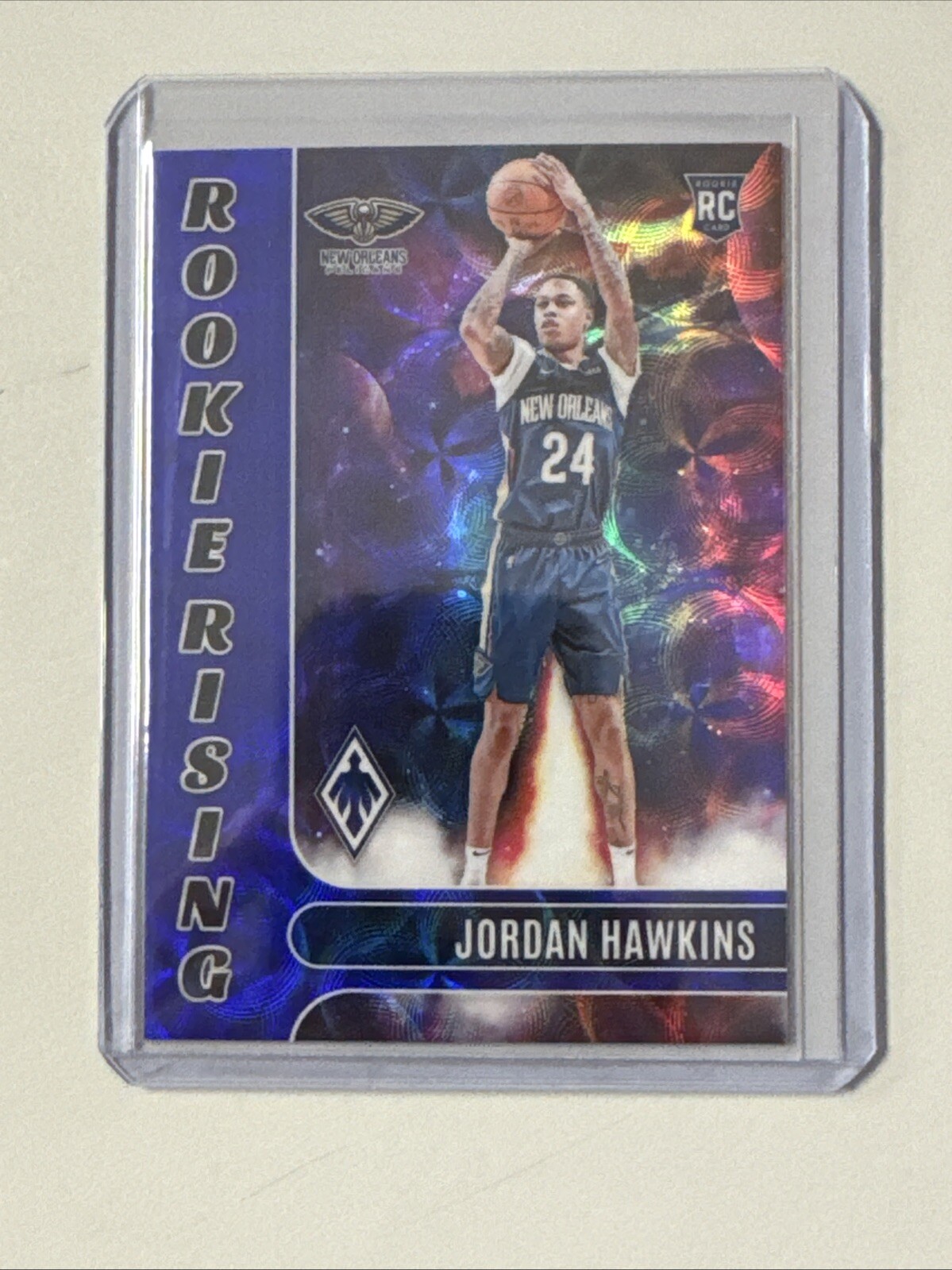2023-24 Panini Phoenix Jordan Hawkins Rookie Rising International Blue /35