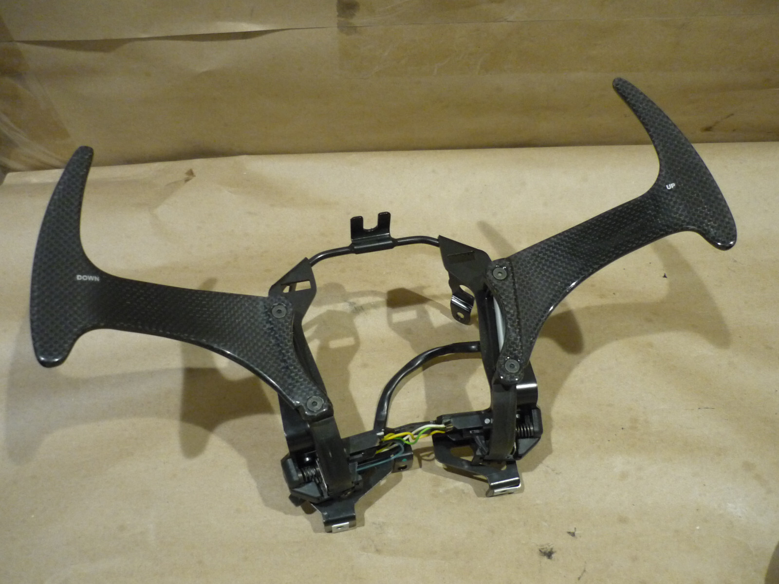 Ferrari California, 599 - F1 Gearbox Paddle Shifters (Carbon Fiber)  P/N 226097