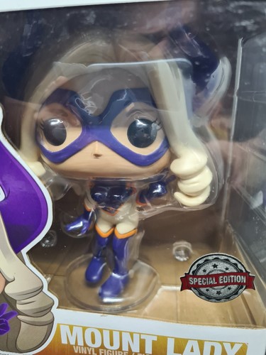 Mount Lady 612 Hot Topic VAULTED Funko Pop! Vinyl My Hero Academia Anime 6 Inch - Picture 2 of 8