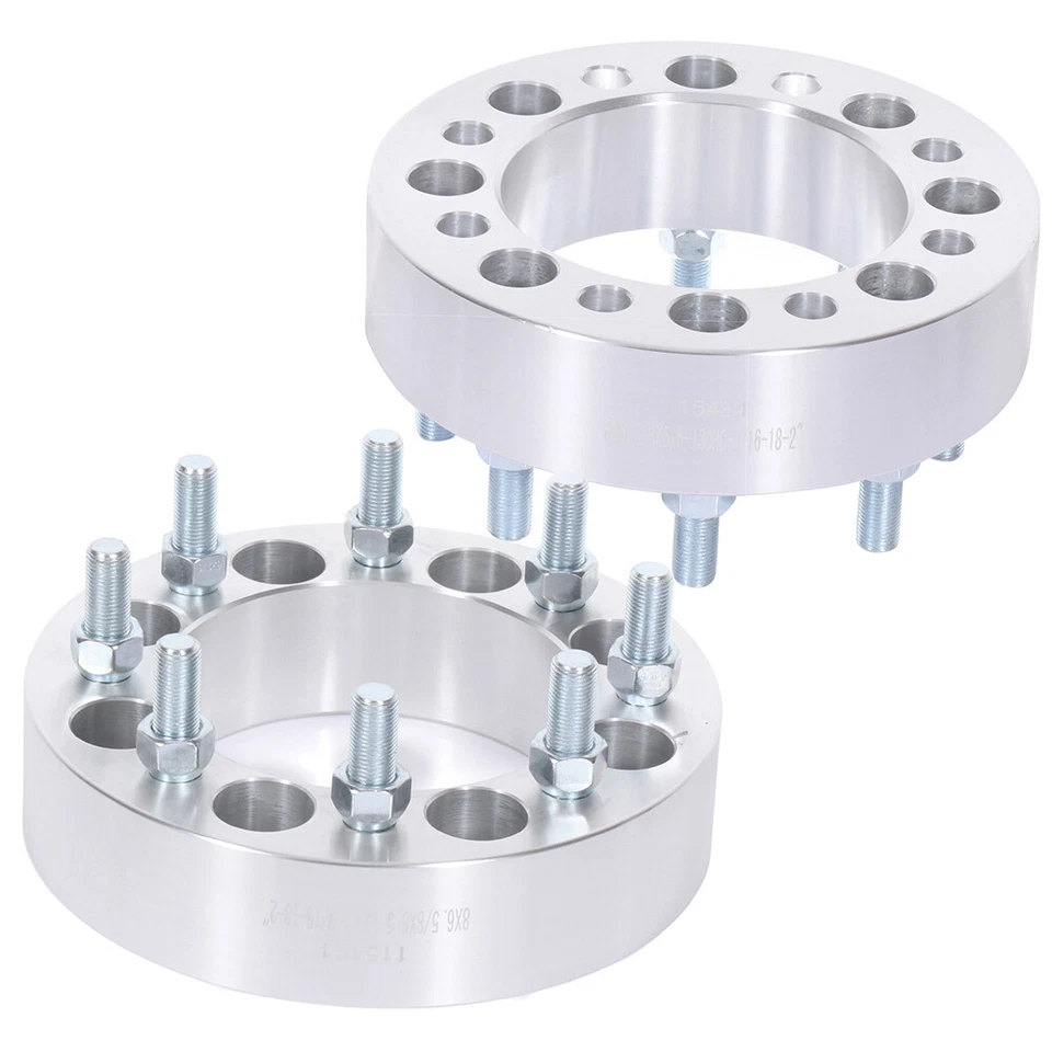 2Pcs 2" 8x6.5 Wheel Spacers For Dodge Ram 3500 Van Base Extended Passenger Van Foto 4 de 4