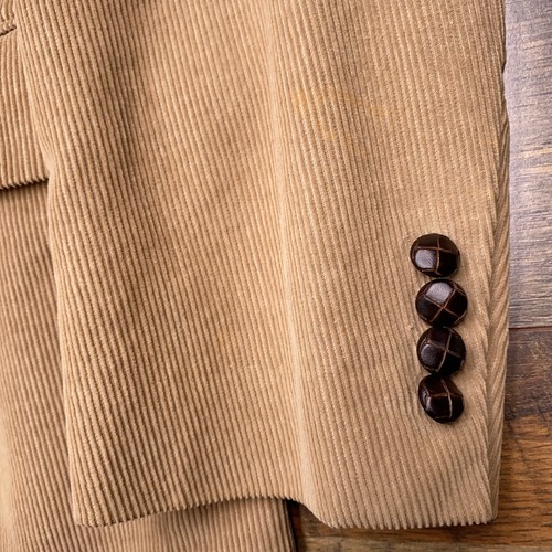 Dockers Corduroy Sport Coat 42 Long Tan Blazer - Picture 12 of 19