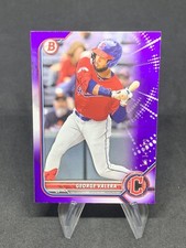 2022 Bowman Draft Paper Base Purple #BD-53 George Valera /250 - Guardians QTY