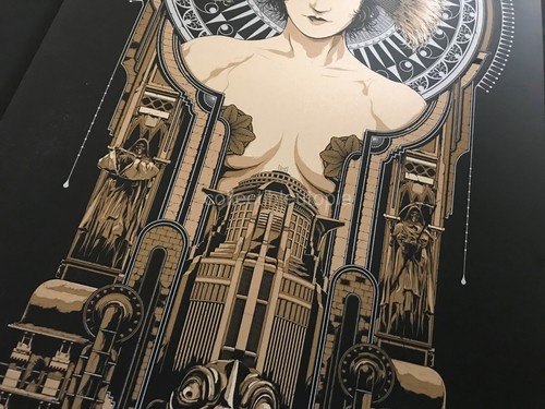 Poster stampa Ken Taylor Metropolis variante limitata AP #/11 film art - Foto 6 di 12