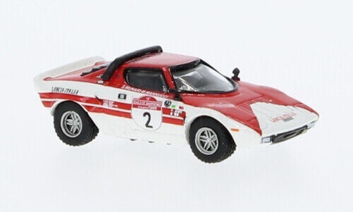 Brekina 29653 - 1/87 Lancia Stratos HF, No.2, Rally San Remo, 1974 - New