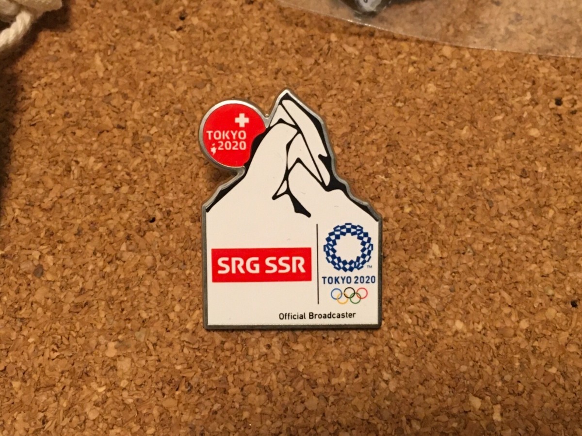 東京五輪2020 SRG SSR スイスメディア限定 TOKYO オリンピック 2020 TOKYO OLYMPIC SWISS MEDIA PIN BADGE SRG SSR PINS | eBay UK