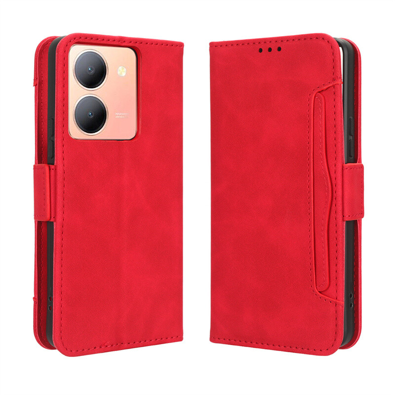 Retro Wallet Leather Flip Case Cover For Vivo Y02A Y36 Y27 Y78 Y35 Y22