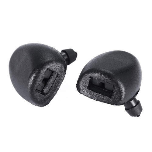 2Pcs Black Front Windshield Wiper Washer Jet Nozzle For Peugeot 407 2003-2010 - Bild 2 von 10