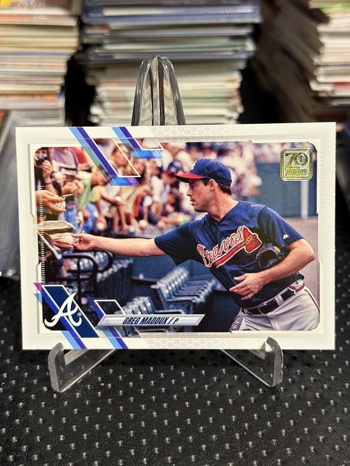 2021 Topps Greg Maddux SP Variation #388 Atlanta Braves