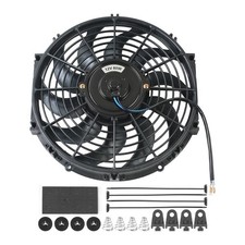 7-12" 80W Car Electric Radiator Intercooler 12V Slimline Cooling Fan Push/Pull