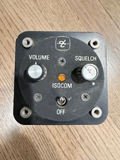 David Clark IsoCom Aircraft Intercom P/N 18486G-01 Aviation Communication System