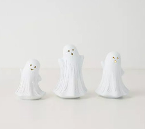 Valerie Starry Night Ghost Halloween Decor Set of 3