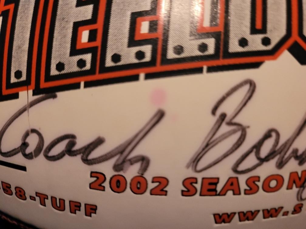 Signed Birmingham Steeldogs Arena Football League AFL Bobby Humphrey Alabama AF2