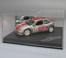 1/43 Renault Megane Maxi Rallye EL corte Ingles 98 #11 Silver Red Diecast Model