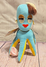 Dream Pets - Mimi Octopus 18 R Dakin  Co Retro Blue Mini Plush Applause