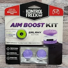 New KontrolFreek Aim Boost Kit for Nintendo Switch Pro Joysticks Precision Rings