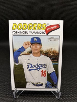 2026 Topps Heritage #371 Yoshinobu Yamamoto