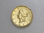 1849-P $1 LIBERTY HEAD ONE DOLLAR GOLD COIN