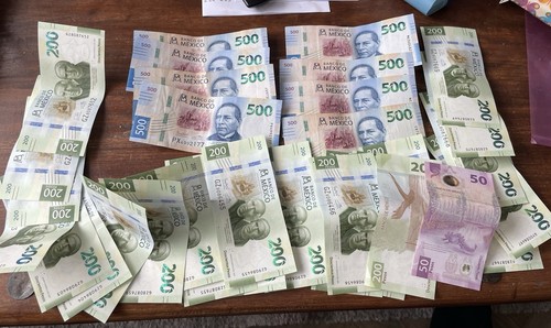 Mexican Peso Holiday Money