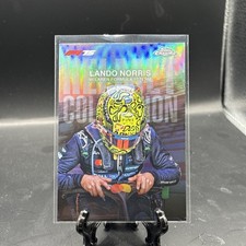 2025 Topps Chrome F1 Lando Norris Helmet Collection