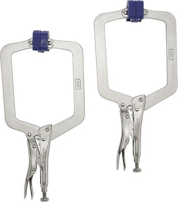 IRWIN VISE-GRIP C Clamp, Locking, 2-Piece (45619),Versatile wide-opening jaws