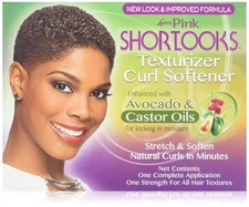 Luster's ShortLooks Curl Softener 3 Count Avocado Castor Oils All Hair Textures