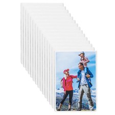 15 Pack Magnetic Picture Frames for Refrigerator White 2.5 x 3.5 Inch