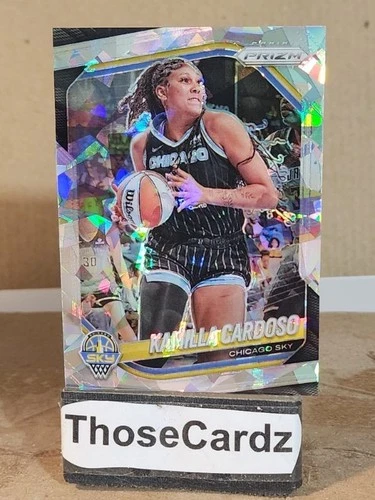 2025 Panini WNBA Cracked Ice Prizm #89 Kamilla Cardoso