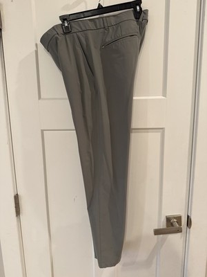 Greyson Light Gray Slim Fit Stretch Golf Pants Size 33x32