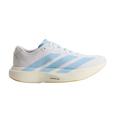 adidas Adizero Evo SL Cloud White Clear Blue Matte Gold JQ4527 Available Now