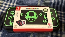 PDP Nintendo Switch Case Super Mario 1 UP Mushroom - BRAND NEW Glow In The Dark