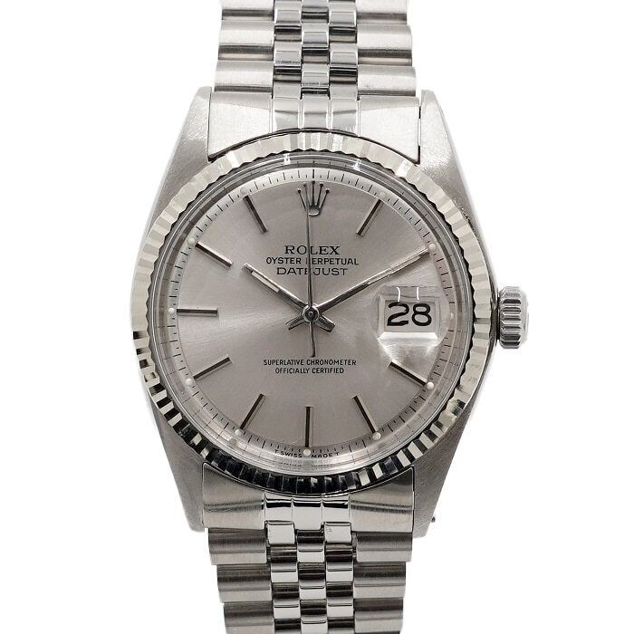 Rolex 1601 18K White Gold Bezel