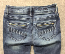 Miss Me Jeans Womens 24x30 Skinny Fit Signature Rise Ankle Stretch Distressed