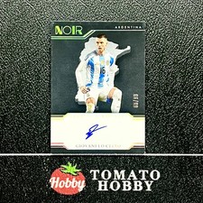 GIOVANI LO CELSO /99 AUTO SILVER PANINI NOIR 2024-25 ON CARD COUNTRY ARGENTINA