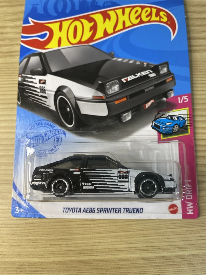 Nuevo Hot Wheels 1/5 31/250 HW Drift Toyota AE86 Sprinter Trueno Foto 2 de 4