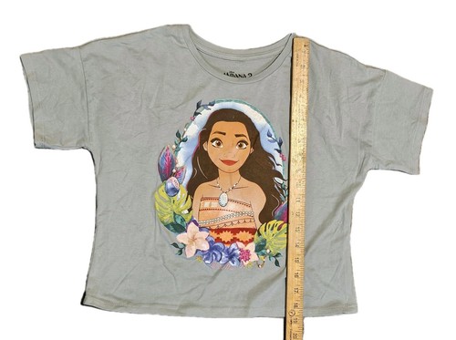 Disney Moana 2 T-Shirt Size 14 Large Girls/Women Blue *NEW* FAST FREE SHIPPING - Afbeelding 3 van 5