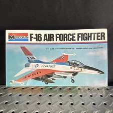 ZF395 Monogram 1/72 maquette avion militaire 5200 F-16 FIGHTER F16 US Air Force