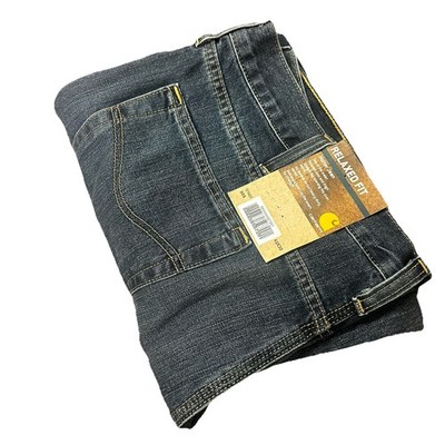 Carhartt Holter Jeans Mens Size 42x32 Relaxed Fit Straight Leg Work Street NWT