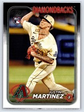 2024 Topps #325 Justin Martinez RC - Arizona Diamondbacks