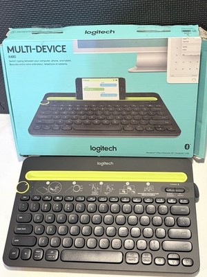 Logitech K480 Wireless Multi-Device Keyboard for Windows, macOS, iPadOS, Android