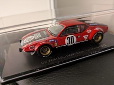 De Tomaso Pantera #30 rouge 24 Heures du Mans 1972 1/43 - Spark japan - avec boi
