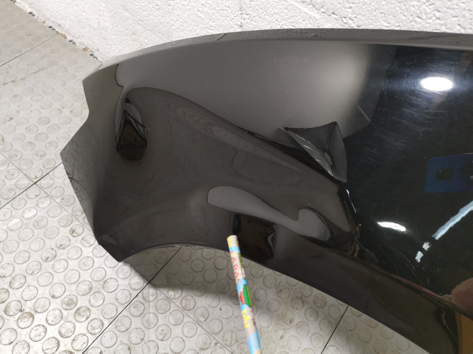 Maserati Ghibli 2015 RWD Auto 3.0 L Front Left Black Fender Panel 670008304 OEM