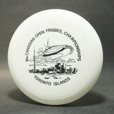 Wham-O Frisbee 40 mold 6th Canadian Open Frisbee Championships