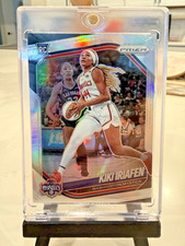 2025 Panini Prizm WNBA - #72 Kiki Iriafen Prizm Silver (RC) Rookie Mystics