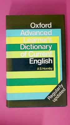 182789 THE OXFORD ADVANCED LEARNER'S DICTIONARY OF CURRENT ENGLISH HC