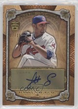 2013 Topps Supreme Stylings Orange 7/15 Danny Salazar #SS-DSA Auto 0f8