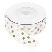 Grosgrain Ribbons 10 Yards 5/8 Inch Pure White Ribbon Bow Decoration