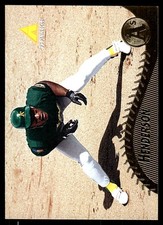 Rickey Henderson 1995 Pinnacle #201 Oakland Athletics FREE SHIPPING AutographDen