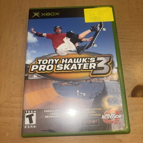 Tony Hawk's Pro Skater 3 Microsoft Xbox with Manual